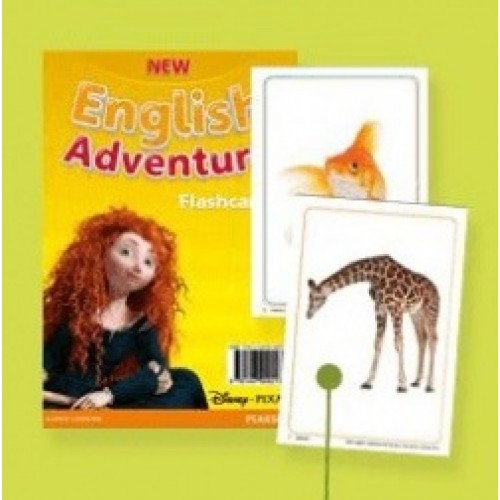 New English Adventure Starter B Flashcards - (Pearson)